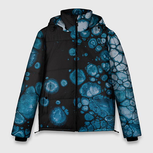 Мужская зимняя куртка Лёд / 3D-Черный – фото 1