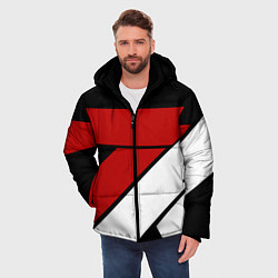 Куртка зимняя мужская GEOMETRY SPORT, цвет: 3D-черный — фото 2