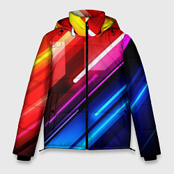 Куртка зимняя мужская НЕОН, цвет: 3D-черный