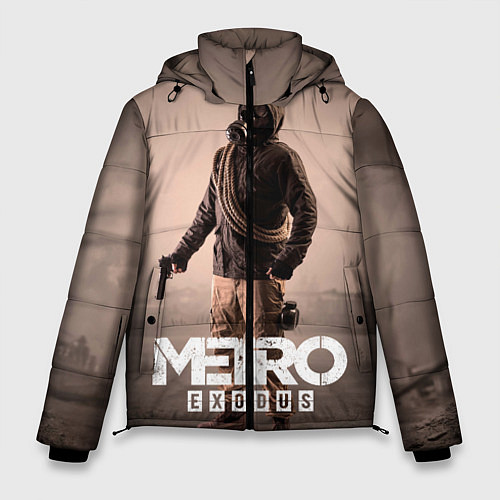 Мужская зимняя куртка Metro Exodus / 3D-Черный – фото 1