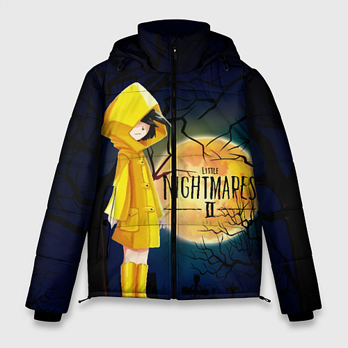 Мужская зимняя куртка Little Nightmares 2 / 3D-Черный – фото 1