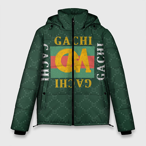 Мужская зимняя куртка GACHI GUCCI / 3D-Красный – фото 1