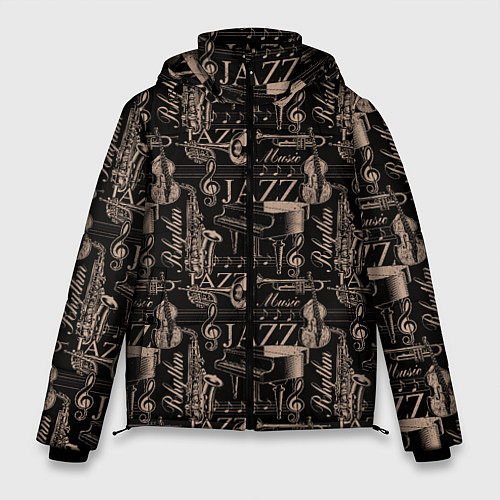 Мужская зимняя куртка Jazz / 3D-Черный – фото 1