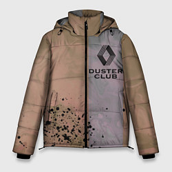 Куртка зимняя мужская Renault Duster Club Рено Дастер Клуб, цвет: 3D-черный