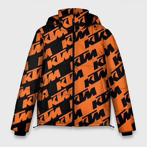 Мужская зимняя куртка KTM КТМ Z / 3D-Черный – фото 1