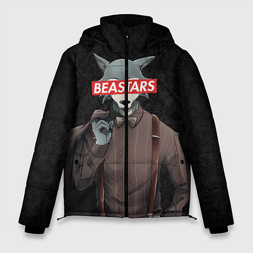 Мужская зимняя куртка BEASTARS / 3D-Черный – фото 1