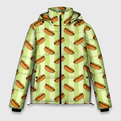 Куртка зимняя мужская Хотдог, цвет: 3D-черный