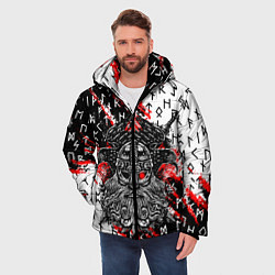 Куртка зимняя мужская БОГ ОДИН, цвет: 3D-черный — фото 2