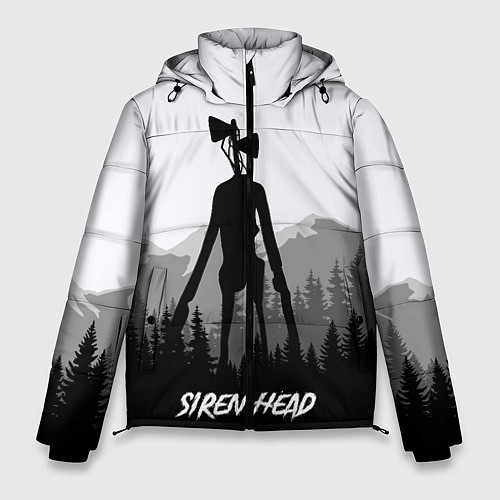 Мужская зимняя куртка SIREN HEAD DARK FOREST / 3D-Черный – фото 1