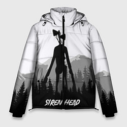 Куртка зимняя мужская SIREN HEAD DARK FOREST, цвет: 3D-светло-серый