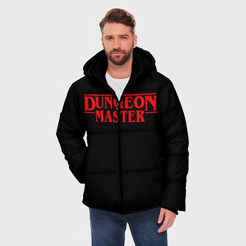 Мужская зимняя куртка Stranger Dungeon Master / 3D-Светло-серый – фото 3