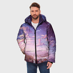 Куртка зимняя мужская Долина, цвет: 3D-черный — фото 2