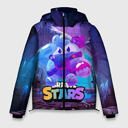 Куртка зимняя мужская Сквик Squeak Brawl Stars, цвет: 3D-черный