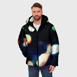 Куртка зимняя мужская NIGHT НОЧЬ, цвет: 3D-черный — фото 2