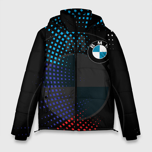 Мужская зимняя куртка BMW БМВ M COMPETITION / 3D-Черный – фото 1