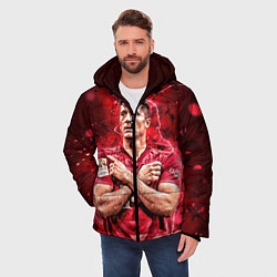 Куртка зимняя мужская Левандовски Lewandowski 9, цвет: 3D-черный — фото 2