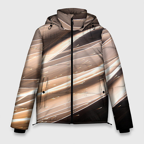 Мужская зимняя куртка МлеЧныЙ Путь / 3D-Черный – фото 1