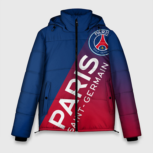 Мужская зимняя куртка ФК ПСЖ PARIS SAINT GERMAIN / 3D-Черный – фото 1