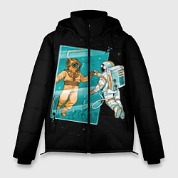 Куртка зимняя мужская Параллельный Мир, цвет: 3D-черный