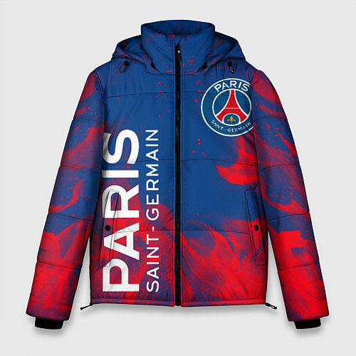 Мужская зимняя куртка ФК ПСЖ PARIS SAINT GERMAIN / 3D-Черный – фото 1