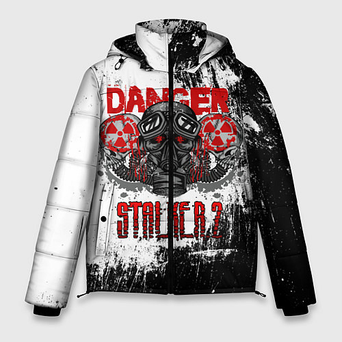 Мужская зимняя куртка Stalker 2 Danger / 3D-Черный – фото 1
