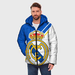 Куртка зимняя мужская REAL MADRID РЕАЛ МАДРИД, цвет: 3D-черный — фото 2