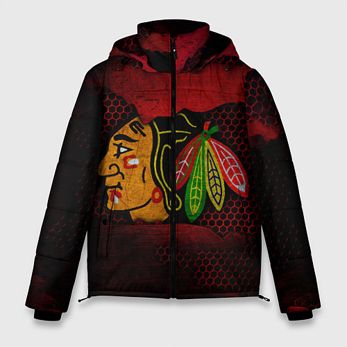 Мужская зимняя куртка CHICAGO NHL / 3D-Черный – фото 1