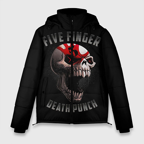 Мужская зимняя куртка Five Finger Death Punch 5FDP / 3D-Красный – фото 1