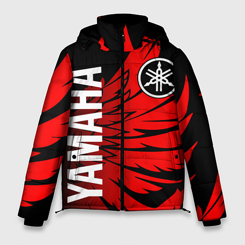 Мужская зимняя куртка YAMAHA ЯМАХА МОТОСПОРТ / 3D-Черный – фото 1
