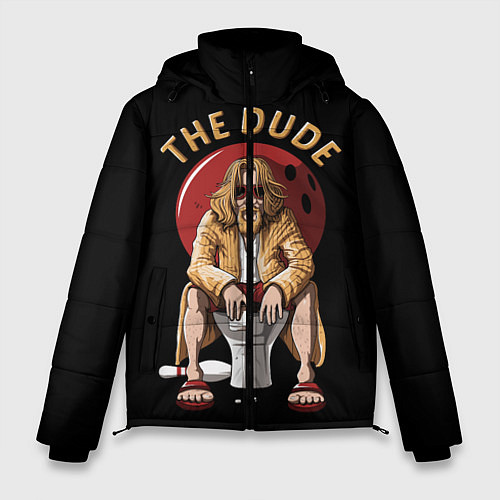 Мужская зимняя куртка THE DUDE Big Lebowski / 3D-Черный – фото 1