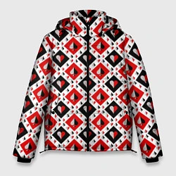 Куртка зимняя мужская Карточный Катала, цвет: 3D-светло-серый