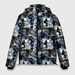 Куртка зимняя мужская SPORT, цвет: 3D-черный