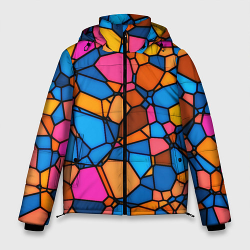 Мужская зимняя куртка Mosaic / 3D-Черный – фото 1