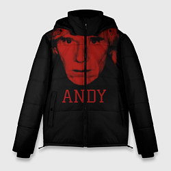 Куртка зимняя мужская Энди Уорхол, цвет: 3D-черный