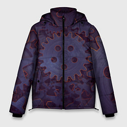 Куртка зимняя мужская МЕХАНИЗМ, цвет: 3D-светло-серый