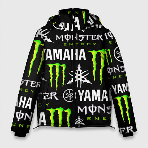 Мужская зимняя куртка YAMAHA X MONSTER SPORT / 3D-Черный – фото 1
