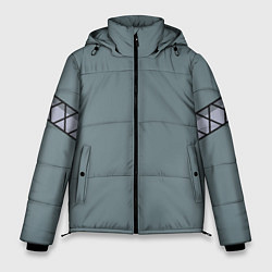 Куртка зимняя мужская КИМОНО МАЙКИ МАНДЗИРО, цвет: 3D-черный