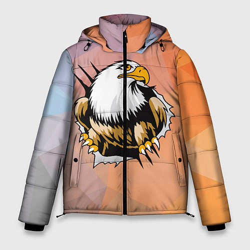 Мужская зимняя куртка Орел 3D / 3D-Черный – фото 1