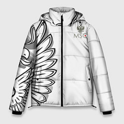 Куртка зимняя мужская Russia MSKSide 3D Logo New 202223, цвет: 3D-светло-серый