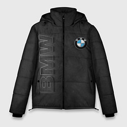 Куртка зимняя мужская BMW LOGO AND INSCRIPTION, цвет: 3D-светло-серый