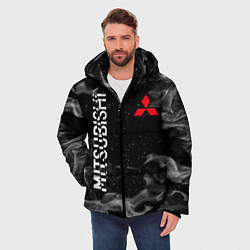 Куртка зимняя мужская MITSUBISHI ОГОНЬ, цвет: 3D-черный — фото 2