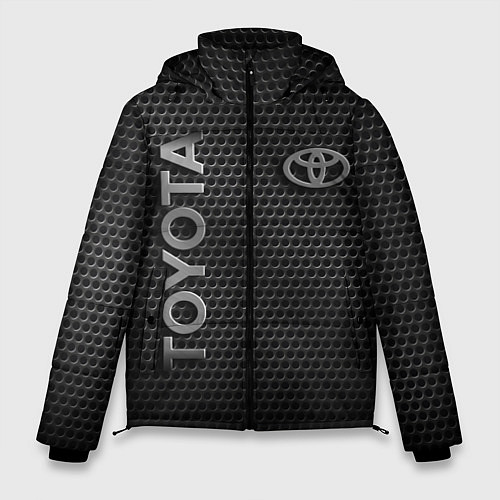 Мужская зимняя куртка TOYOTA STEEL HONEYCOMBS / 3D-Черный – фото 1