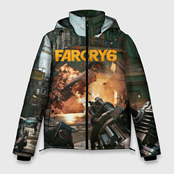 Куртка зимняя мужская Far Cry 6 gameplay art, цвет: 3D-черный