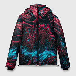 Куртка зимняя мужская Смешение, цвет: 3D-красный