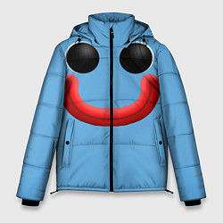 Куртка зимняя мужская Huggy Waggy smile, цвет: 3D-черный