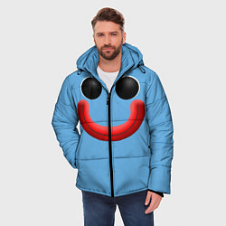 Куртка зимняя мужская Huggy Waggy smile, цвет: 3D-красный — фото 2