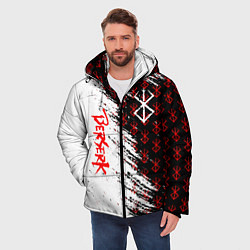 Куртка зимняя мужская Berserk Anime, цвет: 3D-черный — фото 2