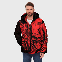 Куртка зимняя мужская Gears 5 - Gears of War, цвет: 3D-черный — фото 2