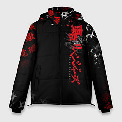 Куртка зимняя мужская TOKYO REVENGERS RED STYLE TEAM, цвет: 3D-красный