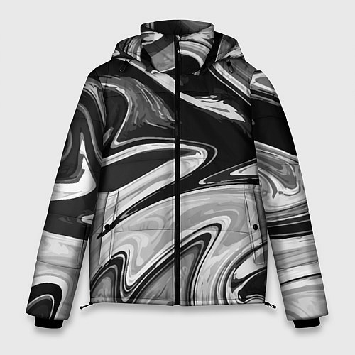 Мужская зимняя куртка Abstraction vanguard / 3D-Черный – фото 1